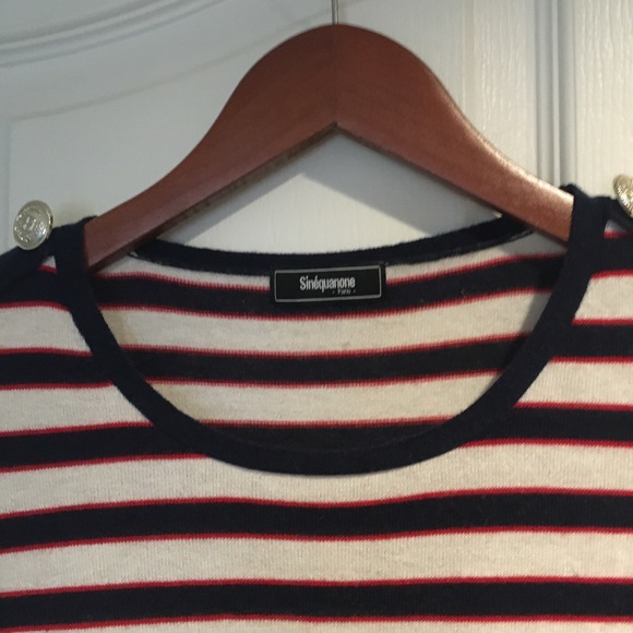 Sinequanone Paris women’s striped sweater size S - Picture 4 of 12